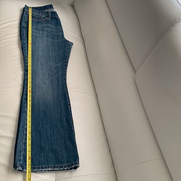 Abercrombie & Fitch Vintage Cotton Dark Wash Denim Women Jeans Size 8S - Picture 6 of 10